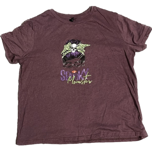 SHEIN Spooky Momster Tee (2XL) - Picture 1 of 3